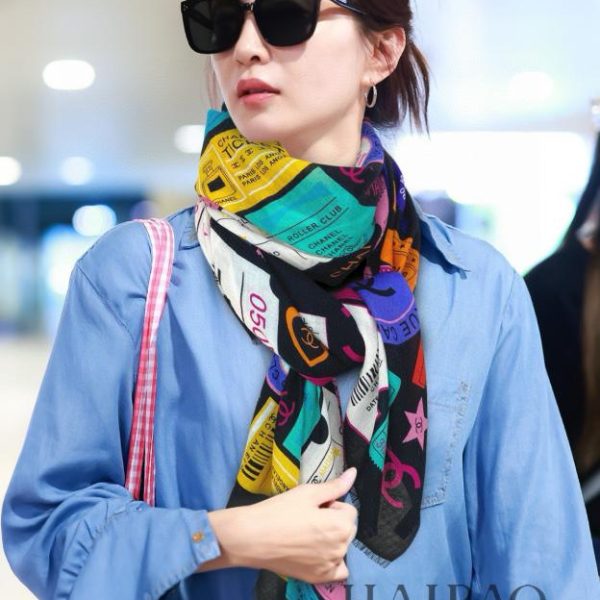 designer,replica,clothing,fake,1:1,lv,luxury,high quality Chenel Cashmere Long Scarf