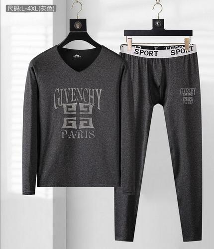 designer,replica,clothing,fake,1:1,lv,luxury,high quality Givenchy thermal underwear set L-4XL(D3FC)
