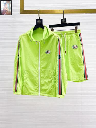 designer,replica,clothing,fake,1:1,lv,luxury,high quality Gucci sun protection clothing set M-3XL(F0EE)