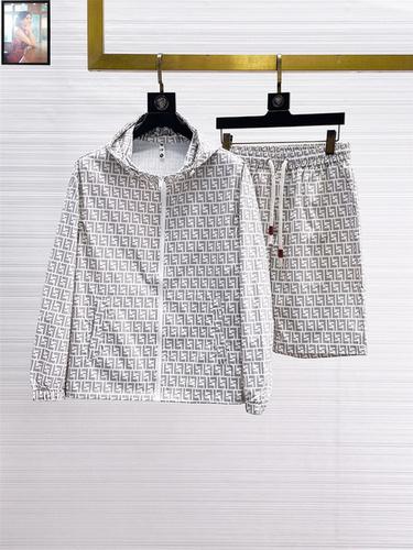 designer,replica,clothing,fake,1:1,lv,luxury,high quality Fendi sun protection clothing set M-3XL(E7AF)
