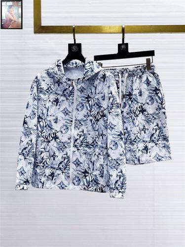 designer,replica,clothing,fake,1:1,lv,luxury,high quality LV sun protection clothing set M-3XL(039D)