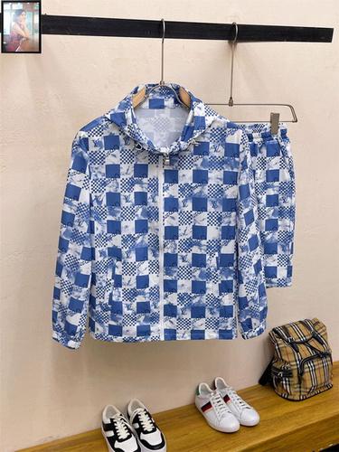 designer,replica,clothing,fake,1:1,lv,luxury,high quality LV sun protection clothing set M-3XL(6BCE)