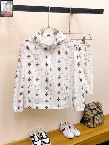 designer,replica,clothing,fake,1:1,lv,luxury,high quality LV sun protection clothing set M-3XL(6FE4)