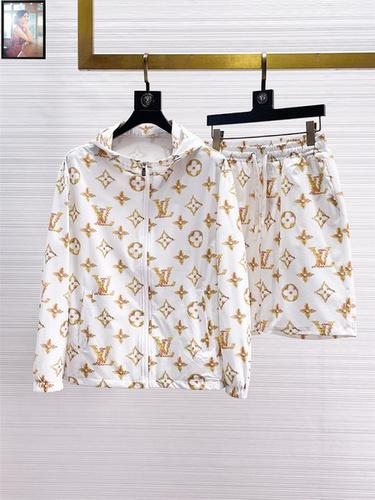 designer,replica,clothing,fake,1:1,lv,luxury,high quality LV sun protection clothing set M-3XL(928D)