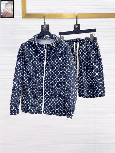 designer,replica,clothing,fake,1:1,lv,luxury,high quality LV sun protection clothing set M-3XL(E3A0)