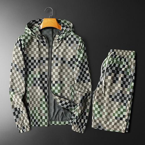 designer,replica,clothing,fake,1:1,lv,luxury,high quality LV sun protection set M-3XL(0CAE)