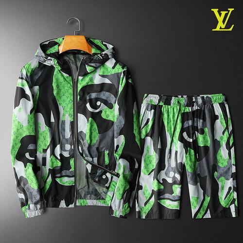 designer,replica,clothing,fake,1:1,lv,luxury,high quality LV sun protection set M-3XL(A382)