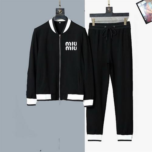 designer,replica,clothing,fake,1:1,lv,luxury,high quality m&iu autumn and winter suit M-3XL(B21B)
