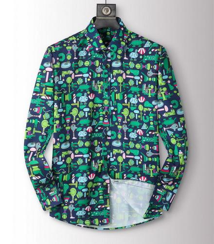 designer,replica,clothing,fake,1:1,lv,luxury,high quality Lacoste printed long-sleeved shirt M-3XL(AA06)