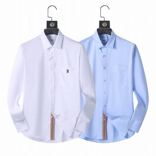 designer,replica,clothing,fake,1:1,lv,luxury,high quality Burberry high elastic wrinkle-resistant long-sleeved shirt M-3XL(5C2D)