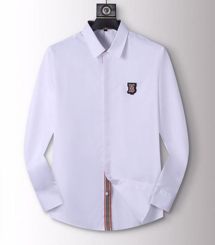 designer,replica,clothing,fake,1:1,lv,luxury,high quality Burberry high elastic wrinkle-resistant long-sleeved shirt M-3XL(DD04)