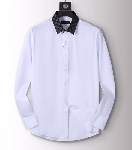 designer,replica,clothing,fake,1:1,lv,luxury,high quality LV high elastic wrinkle-resistant long-sleeved shirt M-3XL(548F)