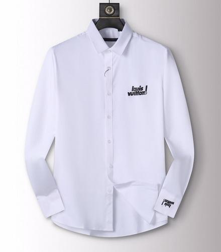designer,replica,clothing,fake,1:1,lv,luxury,high quality LV high elastic wrinkle-resistant long-sleeved shirt M-3XL(89C1)