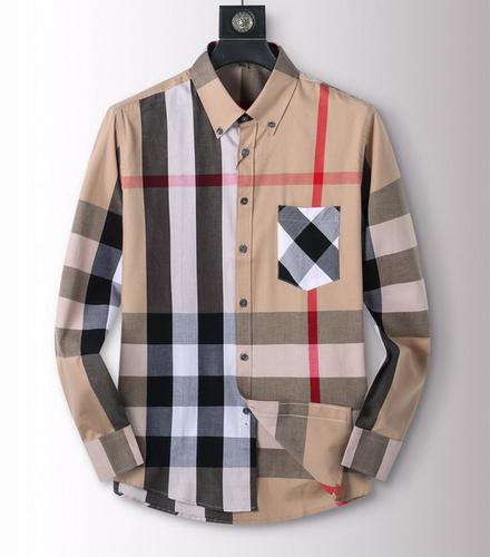 designer,replica,clothing,fake,1:1,lv,luxury,high quality Burberry plaid shirt M-3XL(38D0)
