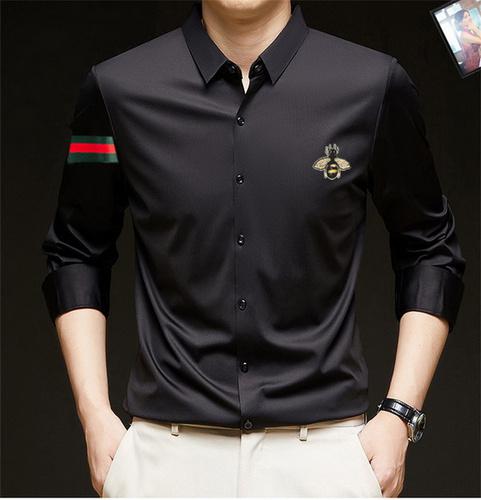 designer,replica,clothing,fake,1:1,lv,luxury,high quality Gucci long-sleeved shirt M-3XL(EC8A)