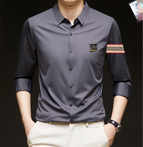 designer,replica,clothing,fake,1:1,lv,luxury,high quality Burberry long-sleeved shirt M-3XL(5FE3)