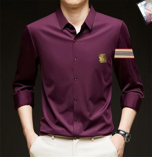 designer,replica,clothing,fake,1:1,lv,luxury,high quality Burberry long-sleeved shirt M-3XL(9E9A)
