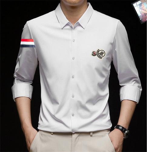 designer,replica,clothing,fake,1:1,lv,luxury,high quality Moncler long-sleeved shirt M-3XL(90B8)