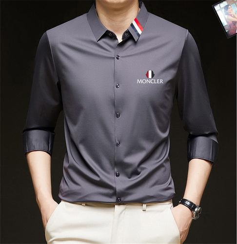 designer,replica,clothing,fake,1:1,lv,luxury,high quality Moncler long-sleeved shirt M-3XL(9A25)