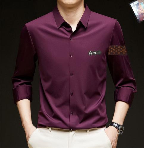 designer,replica,clothing,fake,1:1,lv,luxury,high quality LV long-sleeved shirt M-3XL(5BCE)