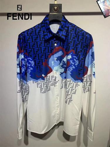designer,replica,clothing,fake,1:1,lv,luxury,high quality Fendi long-sleeved shirt S-XXL(BCF5)