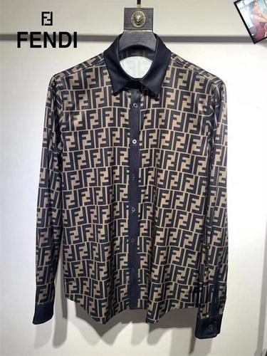 designer,replica,clothing,fake,1:1,lv,luxury,high quality Fendi long-sleeved shirt S-XXL(F3D3)