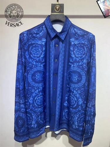 designer,replica,clothing,fake,1:1,lv,luxury,high quality Versace long-sleeved shirt S-XXL(08F7)