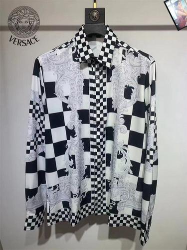designer,replica,clothing,fake,1:1,lv,luxury,high quality Versace long-sleeved shirt S-XXL(1D8D)