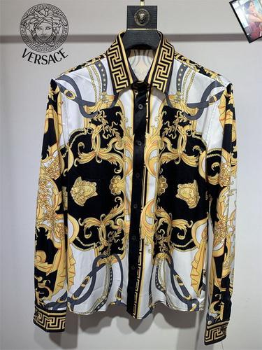 designer,replica,clothing,fake,1:1,lv,luxury,high quality Versace long-sleeved shirt S-XXL(3851)