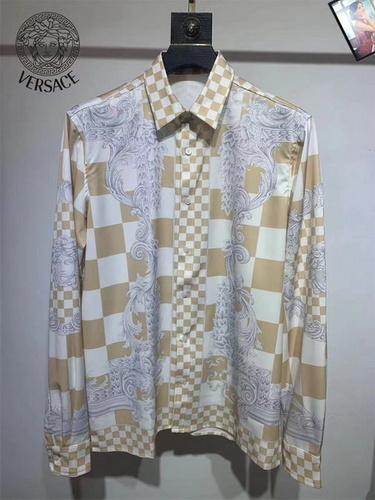 designer,replica,clothing,fake,1:1,lv,luxury,high quality Versace long-sleeved shirt S-XXL(4861)