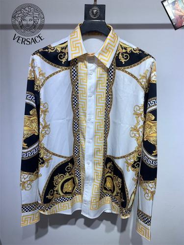 designer,replica,clothing,fake,1:1,lv,luxury,high quality Versace long-sleeved shirt S-XXL(6842)