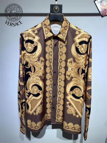designer,replica,clothing,fake,1:1,lv,luxury,high quality Versace long-sleeved shirt S-XXL(74AD)