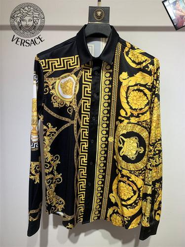 designer,replica,clothing,fake,1:1,lv,luxury,high quality Versace long-sleeved shirt S-XXL(9950)