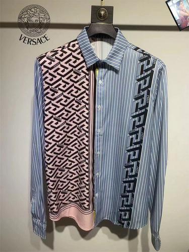 designer,replica,clothing,fake,1:1,lv,luxury,high quality Versace long-sleeved shirt S-XXL(C2A1)
