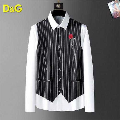 designer,replica,clothing,fake,1:1,lv,luxury,high quality D&G shirt M-5XL(24BB)