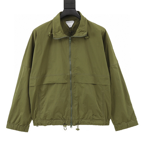 designer,replica,clothing,fake,1:1,lv,luxury,high quality BV high density nylon stand collar jacket (752D)