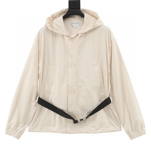 designer,replica,clothing,fake,1:1,lv,luxury,high quality BV detachable waist bag hooded jacket jacket (74A4)