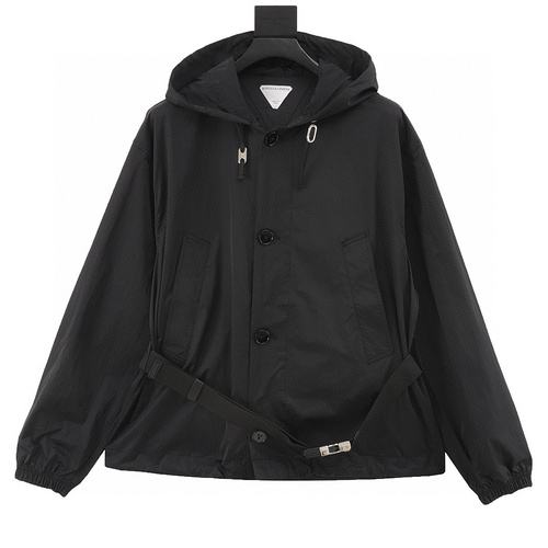 designer,replica,clothing,fake,1:1,lv,luxury,high quality BV detachable waist bag hooded jacket jacket (DC5D)
