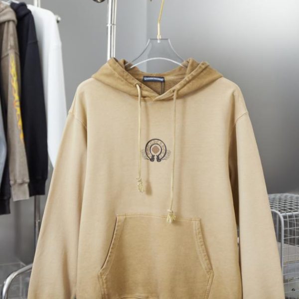 designer,replica,clothing,fake,1:1,lv,luxury,high quality Chrome Hearte Cross Hooded Sweatshirt