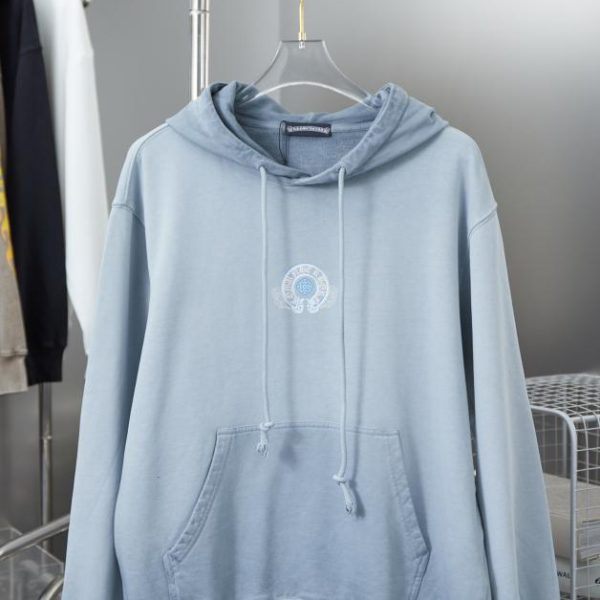designer,replica,clothing,fake,1:1,lv,luxury,high quality Chrome Hearte Cross Hooded Sweatshirt