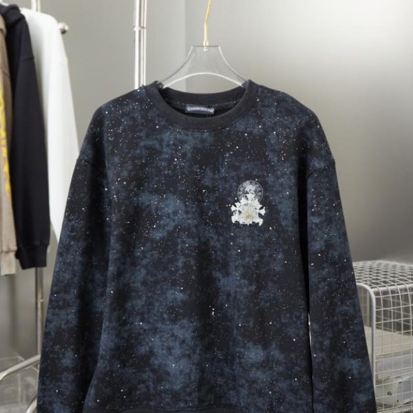 designer,replica,clothing,fake,1:1,lv,luxury,high quality Chrome Hearte Cross Crew Neck Sweatshirt