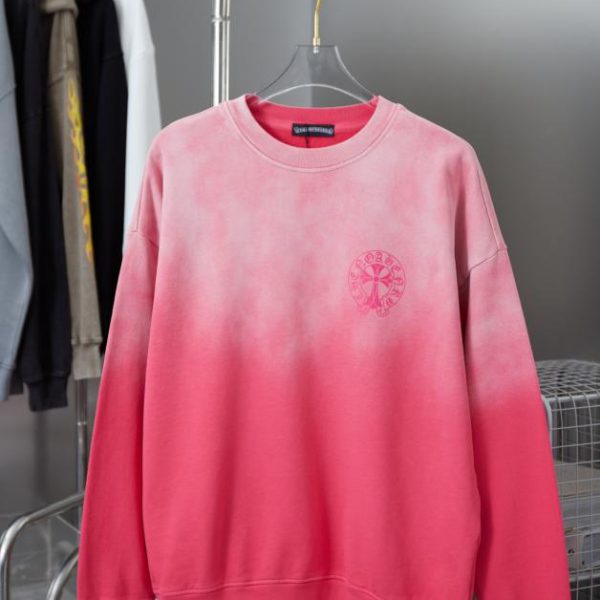 designer,replica,clothing,fake,1:1,lv,luxury,high quality Chrome Hearte Cross Crew Neck Sweatshirt