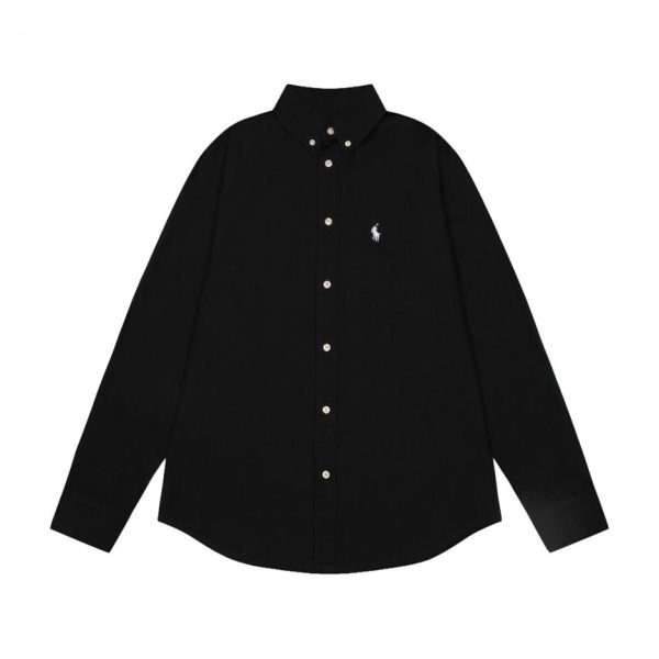 designer,replica,clothing,fake,1:1,lv,luxury,high quality Ralph Lauren small label war horse cotton and linen casual shirt