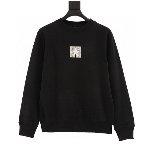 designer,replica,clothing,fake,1:1,lv,luxury,high quality Givenchy 4G five-pointed star double stitch embroidered sweatshirt (82FD)