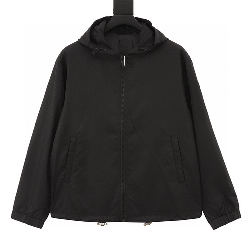 designer,replica,clothing,fake,1:1,lv,luxury,high quality Givenchy all-over printed dark pattern hooded jacket (724B)