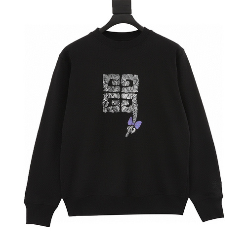 designer,replica,clothing,fake,1:1,lv,luxury,high quality Givenchy woven 4G printed sweatshirt (CFDD)
