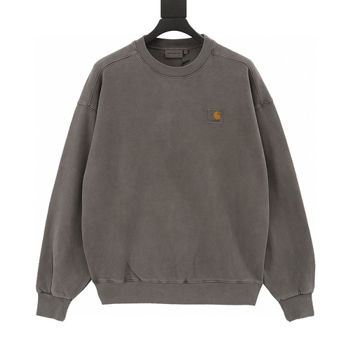 designer,replica,clothing,fake,1:1,lv,luxury,high quality Carhartt WIP series classic logo round neck pullover sweatshirt (0417)