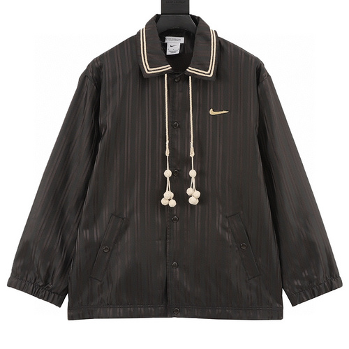 designer,replica,clothing,fake,1:1,lv,luxury,high quality Nike & BODE joint Astro Grabber vertical striped casual blazer jacket (9E3A)