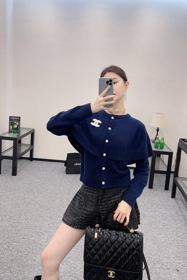 designer,replica,clothing,fake,1:1,lv,luxury,high quality Chanel crew neck knitted cardigan designer,replica,clothing,fake,1:1,lv,luxury,high quality Chanel crew neck knitted cardigan