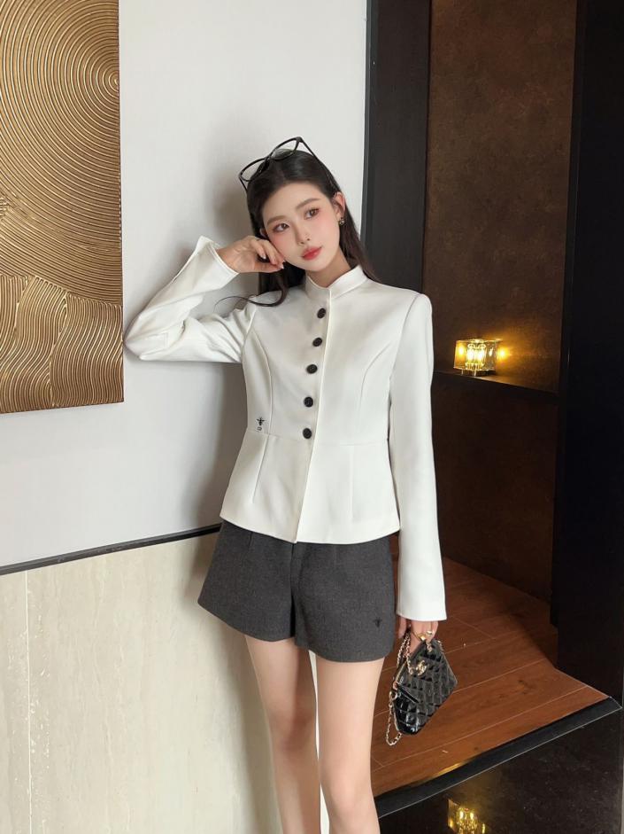 designer,replica,clothing,fake,1:1,lv,luxury,high quality Dior suit stand collar waisted small jacket designer,replica,clothing,fake,1:1,lv,luxury,high quality Dior suit stand collar waisted small jacket